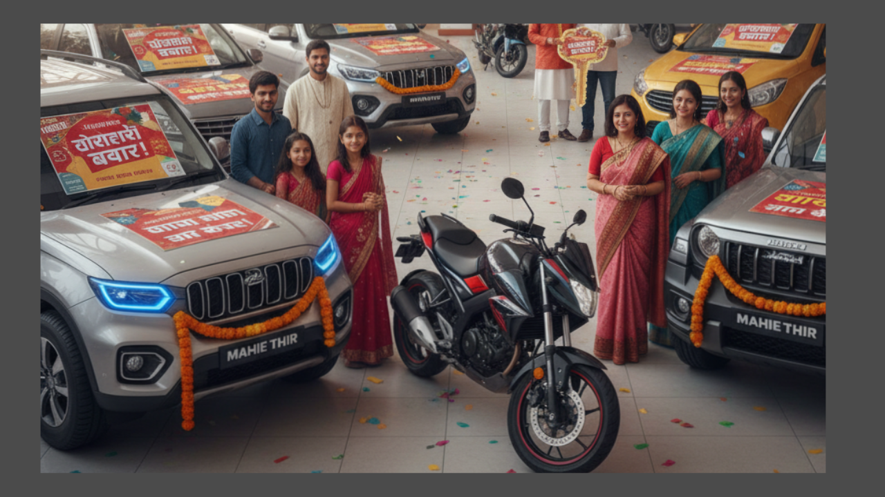 ऑटोमोबाइल की दुनिया में हलचल: त्योहारी सीजन में ऑफर्स की भरमार, नई गाड़ियों की दस्तक और इलेक्ट्रिक वाहनों का बढ़ता क्रेज 1 ऑटोमोबाइल की दुनिया में हलचल: त्योहारी सीजन में ऑफर्स की भरमार, नई गाड़ियों की दस्तक और इलेक्ट्रिक वाहनों का बढ़ता क्रेज